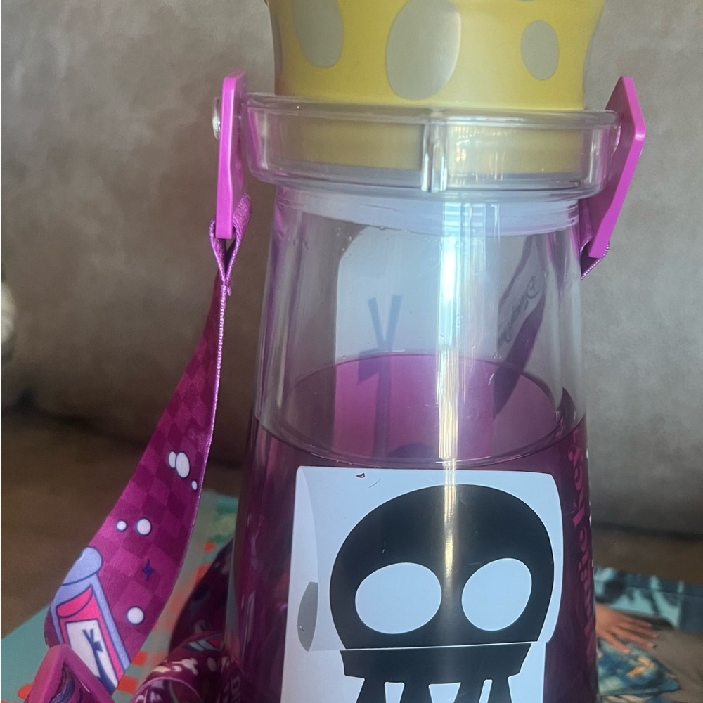 2025 Disneyland Magic key Kuzco’s  poison Bottle siper  bottle - Picture 4 of 14